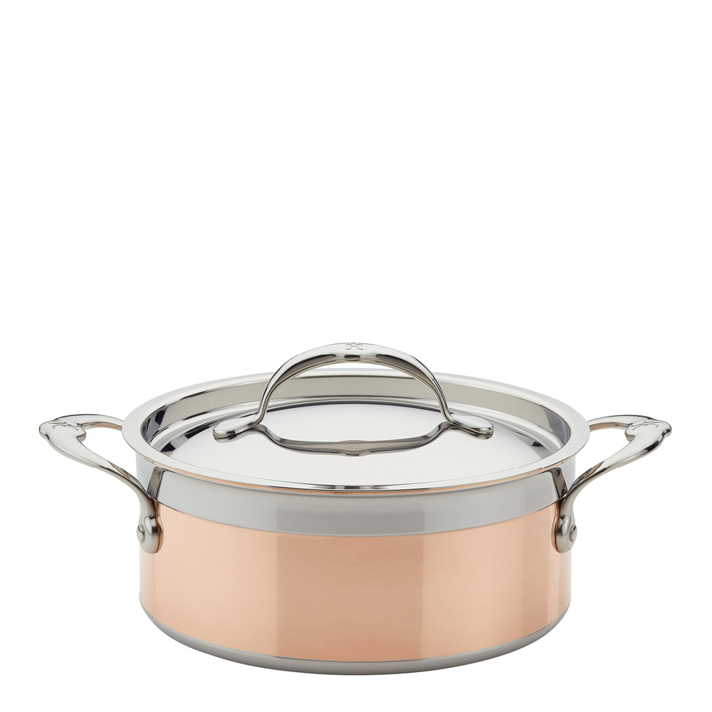 Hestan – Copperbond Gryta med lock 2,8 L Koppar