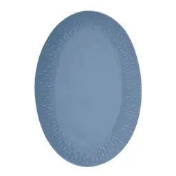 Aida - Life in colour Confetti ovalt fat 36x25,5 cm blueberry