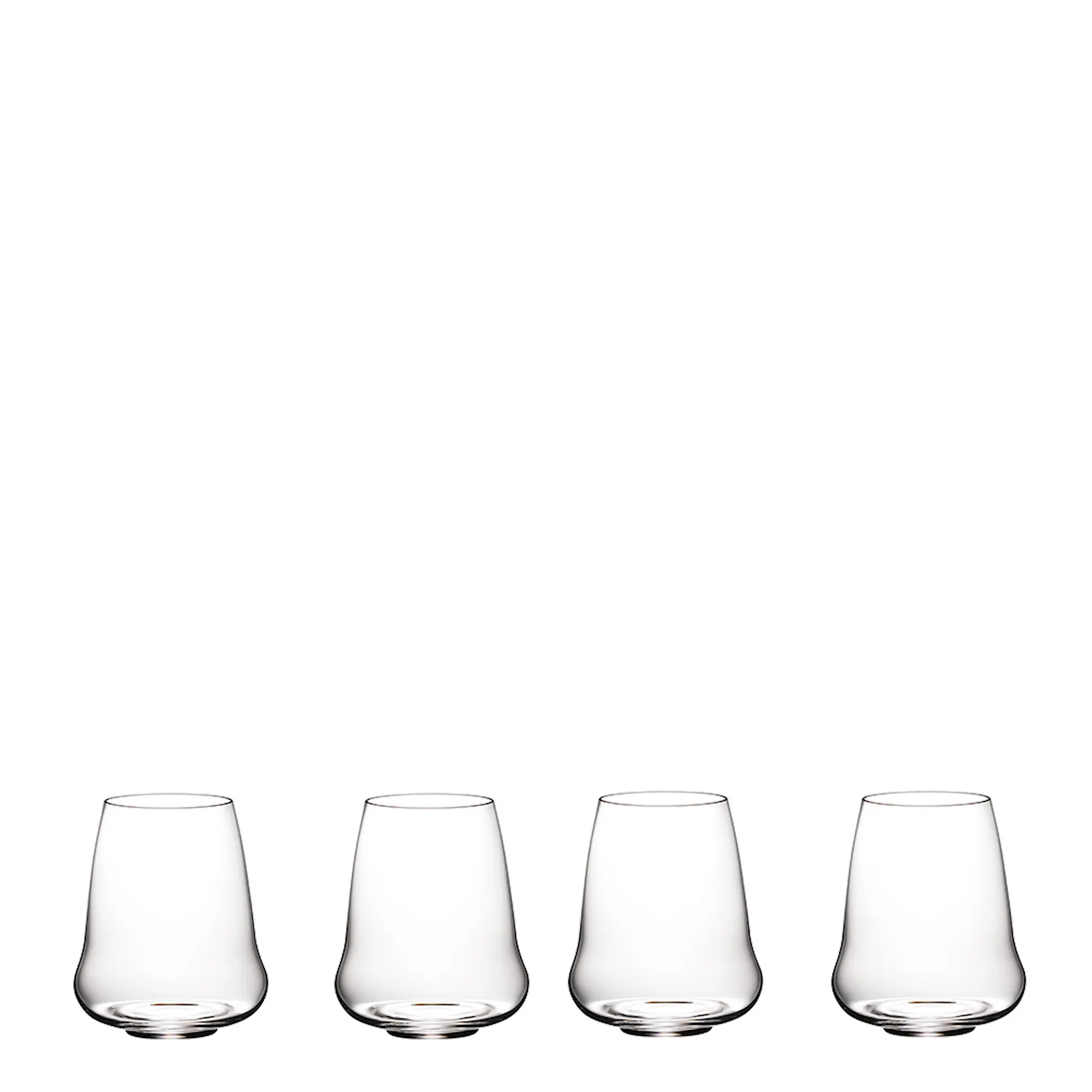 Riedel Stemless Wings Vinglas Riesling / Champagne 44 cl 4-pack