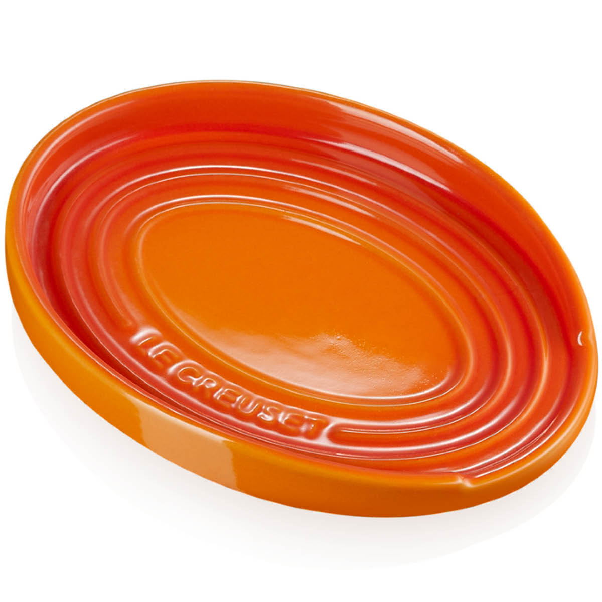 Le Creuset – Oval grytskedshållare 15 cm volcanic