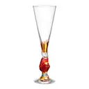 Nobel Champagnedjävul Champagneglas 19 cl Röd