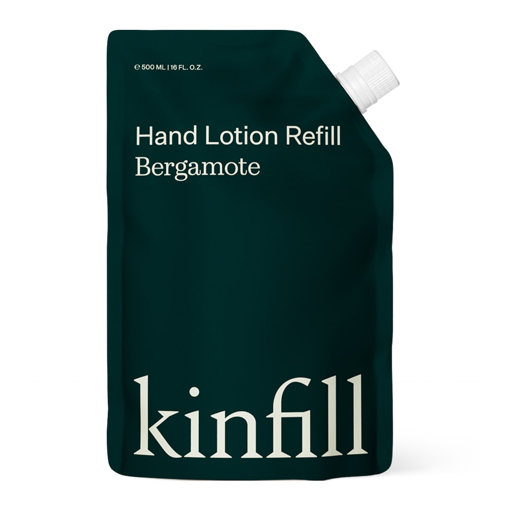 Kinfill – Refill handkräm 500 ml bergamote