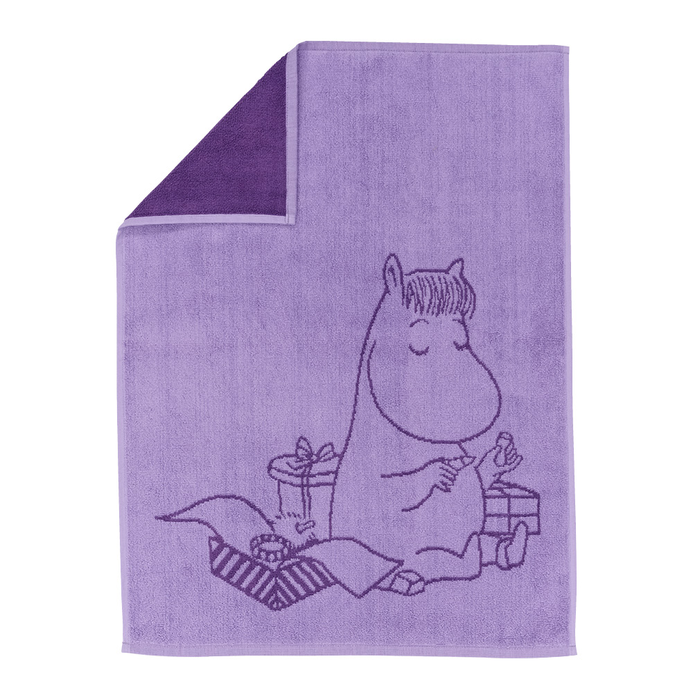 Moomin Arabia - Mumin handduk 50x70 cm snorkfröken lila