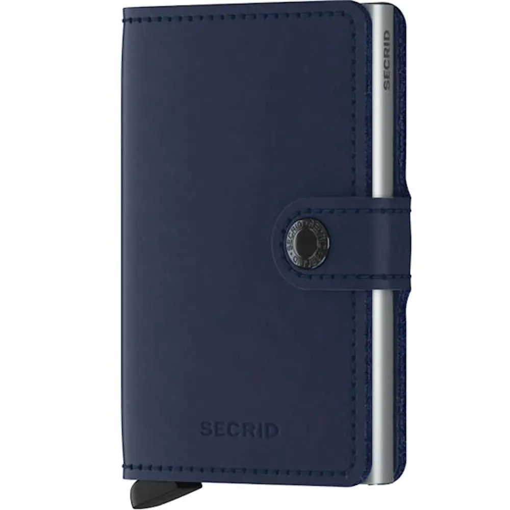 Miniwallet lommebok m/kortholder original blå