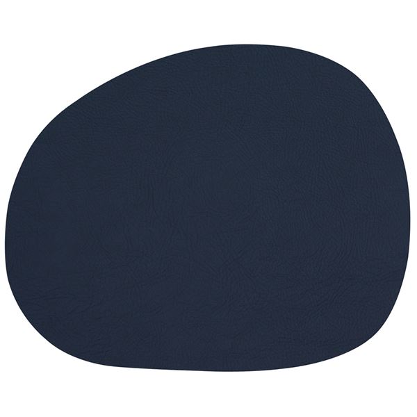 Aida - Raw Buffalo Bordstablett 33,5x41 cm Mörkblå