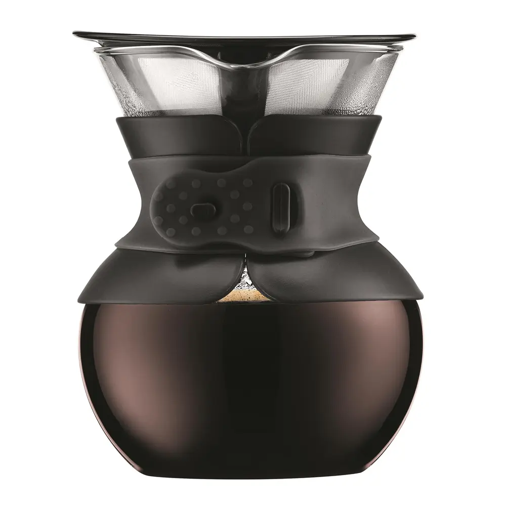 Pour Over kaffebrygger 0,5L/4 kopper svart
