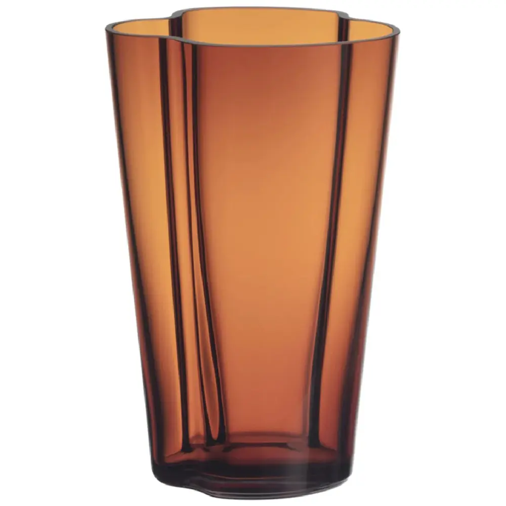 Alvar Aalto vase 22 cm kobber