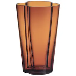 iittala Alvar Aalto vase 22 cm kobber