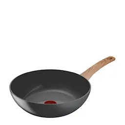 Tefal Renew wokpanne 28 cm grå
