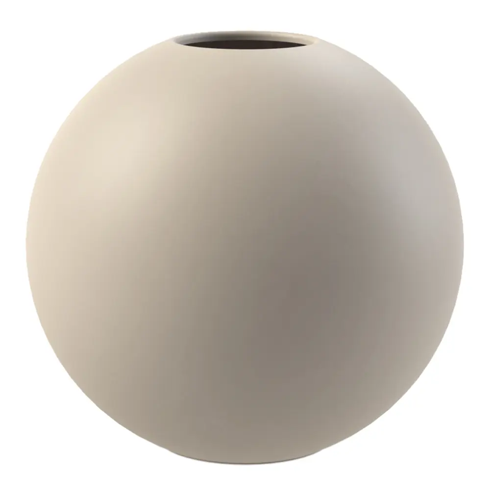 Ball vase 10 cm sand