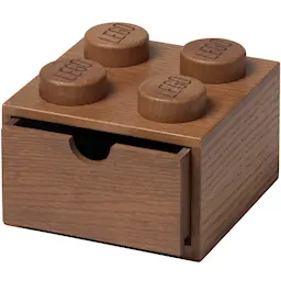Lego Wooden collection Säilytyslaatikko 4 Tumma tammi