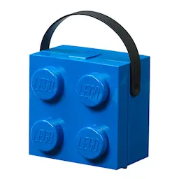Lego Boks med håndtak blå