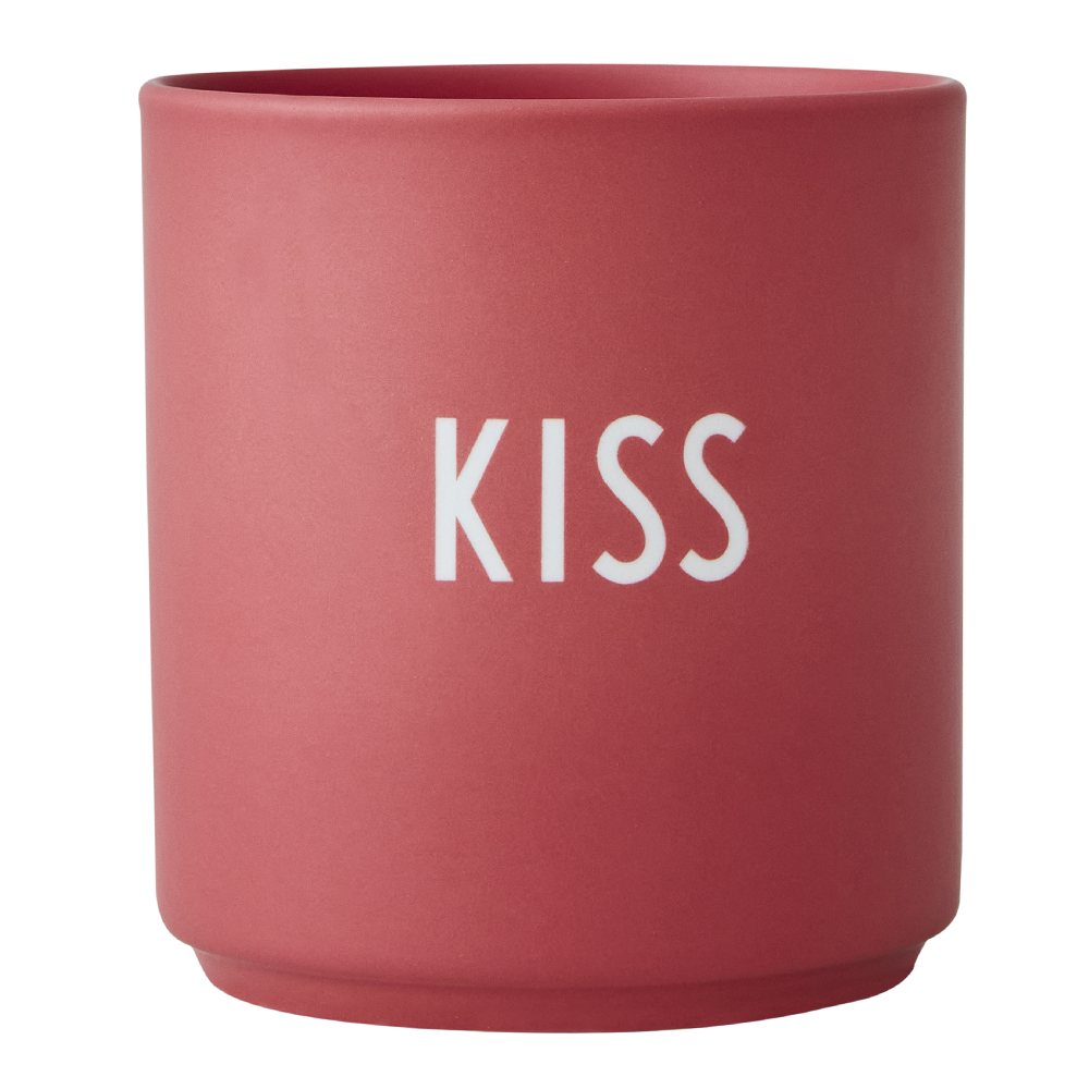 Design Letters – Favourite Mugg Kiss 25 cl Rose