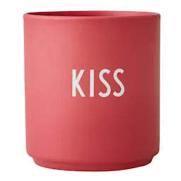 Design Letters Favourite Mugg Kiss 25 cl Rose