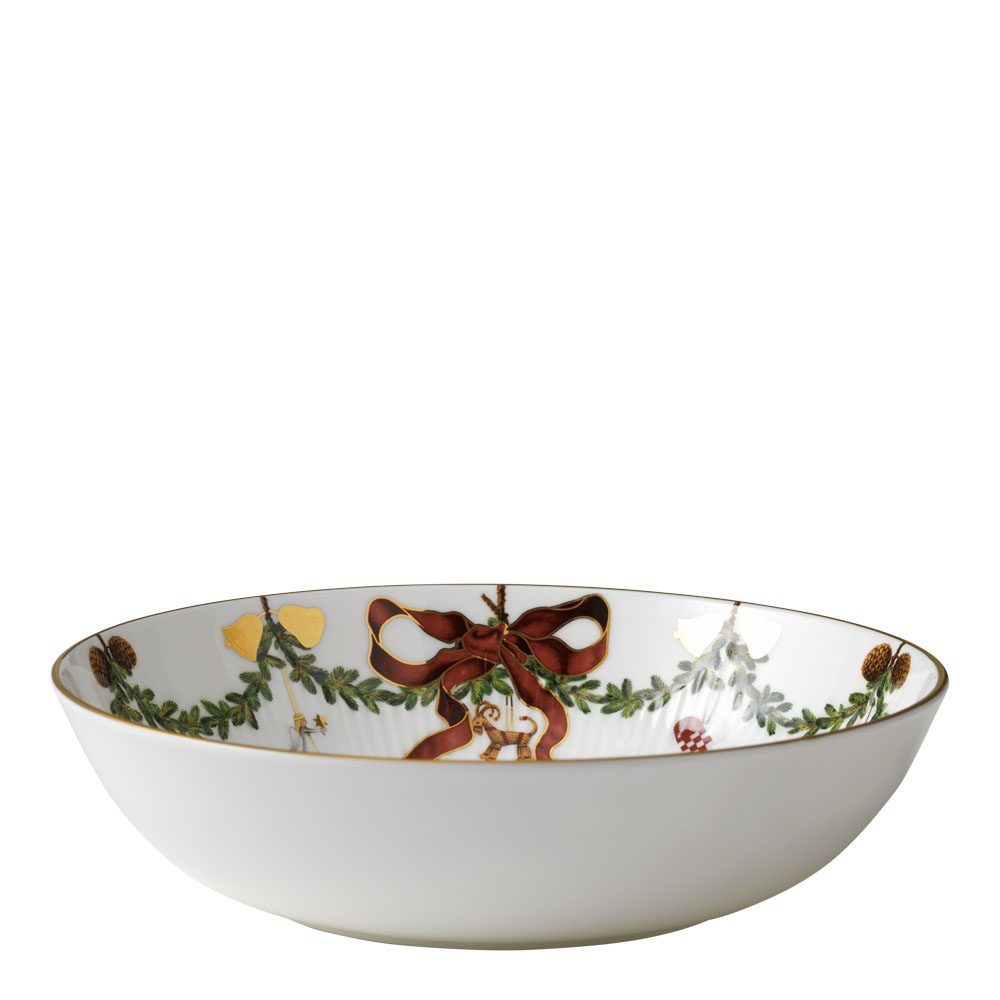 Royal Copenhagen – Star Fluted Christmas Skål 1,75 L