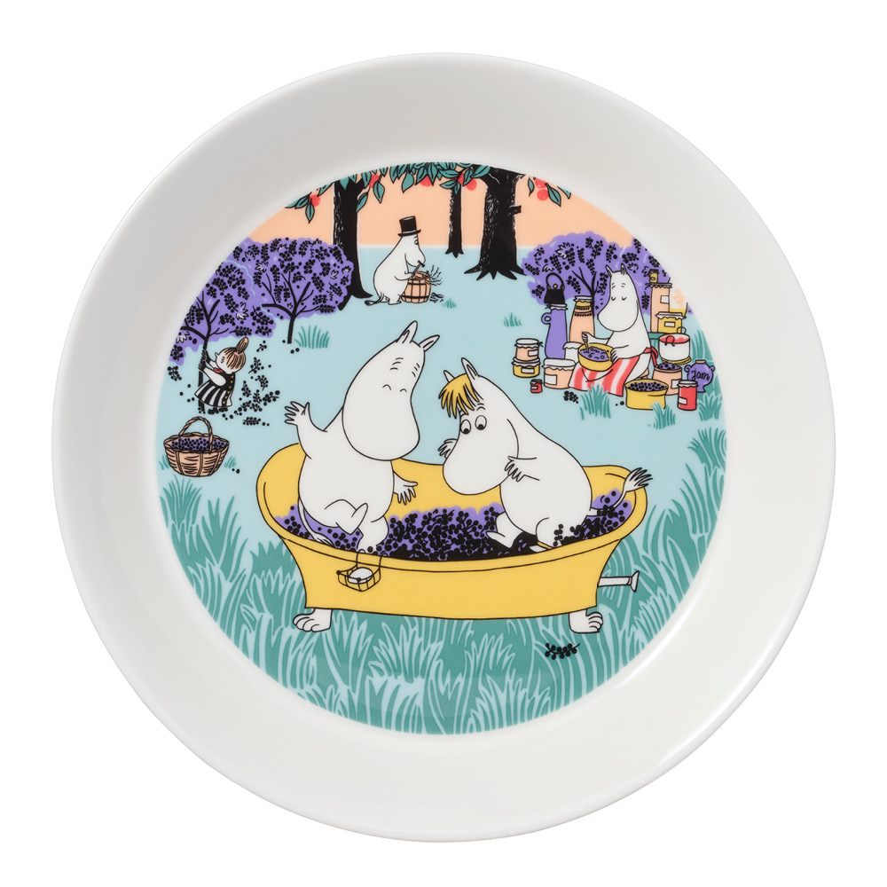 Moomin Arabia – Mumintallrik 19 cm Bärsäsong Sommar 2024