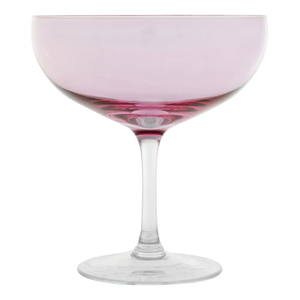 Happy champagneglass 28 cl rosa