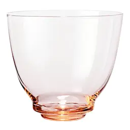 Holmegaard Flow vannglass 35 cl champagne