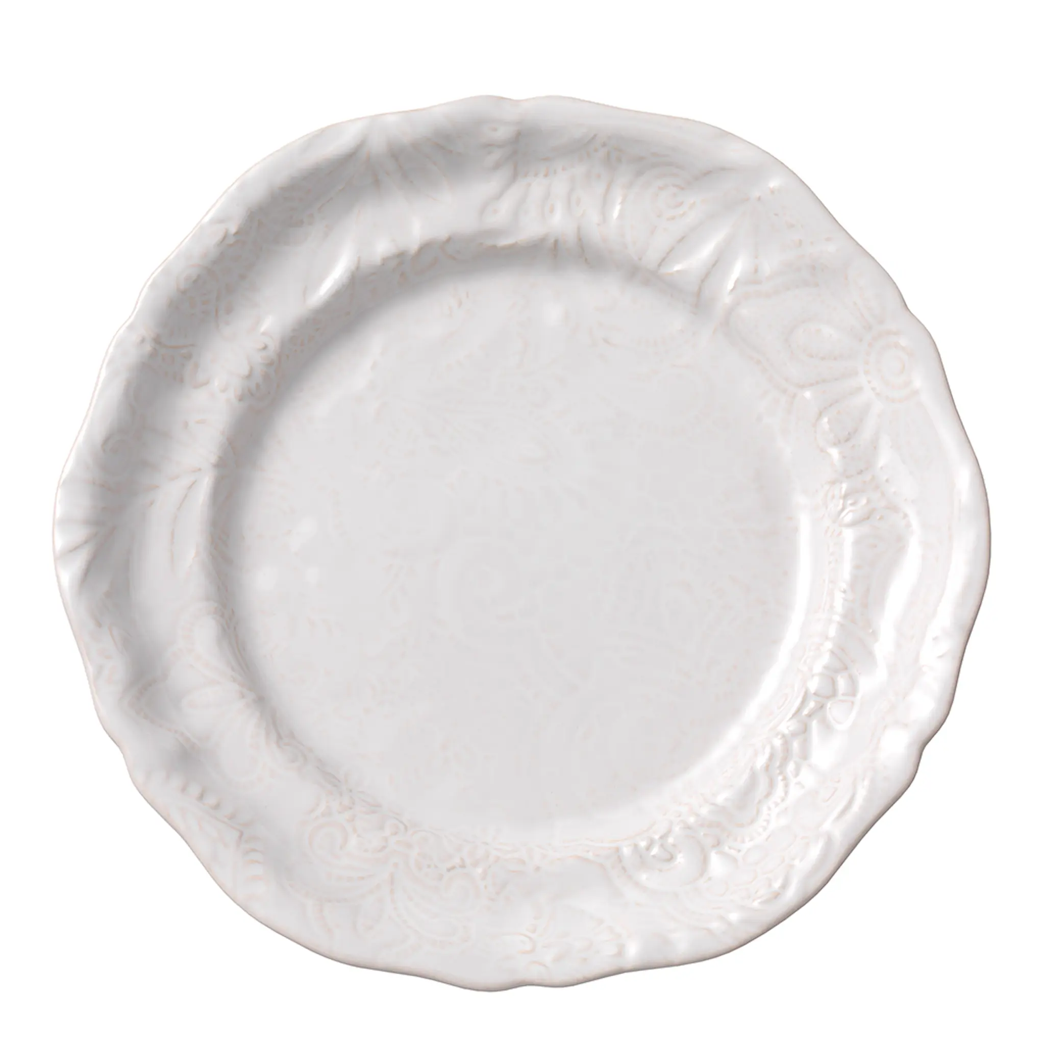 Sthål Arabesque asjett 23 cm white