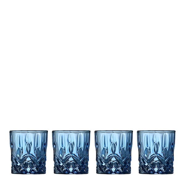 Sorrento Shotglas 4 cl 4-pack Blå