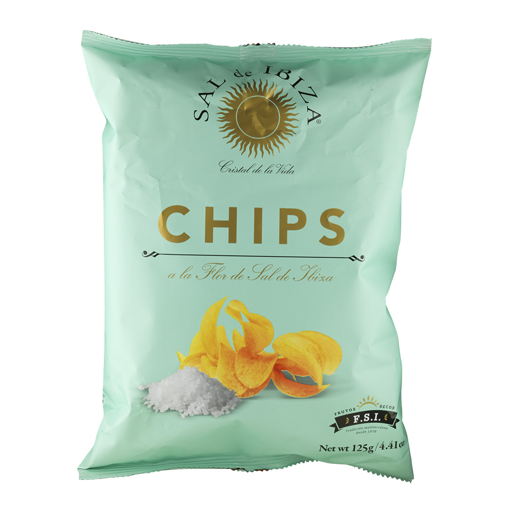 Sal de Ibiza - Chips med havssalt 45 g