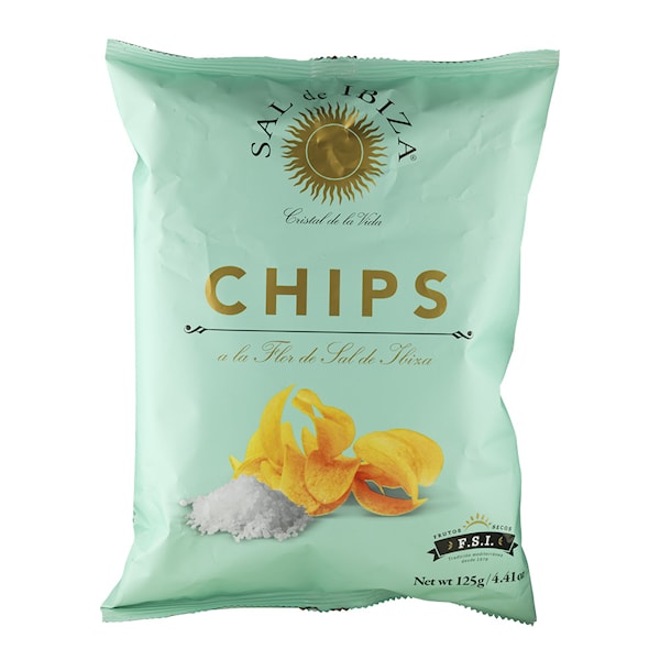 Chips med havssalt 45 g