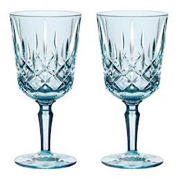 Nachtmann Noblesse cocktail-/vinglass 35,5 cl 2 stk aqua