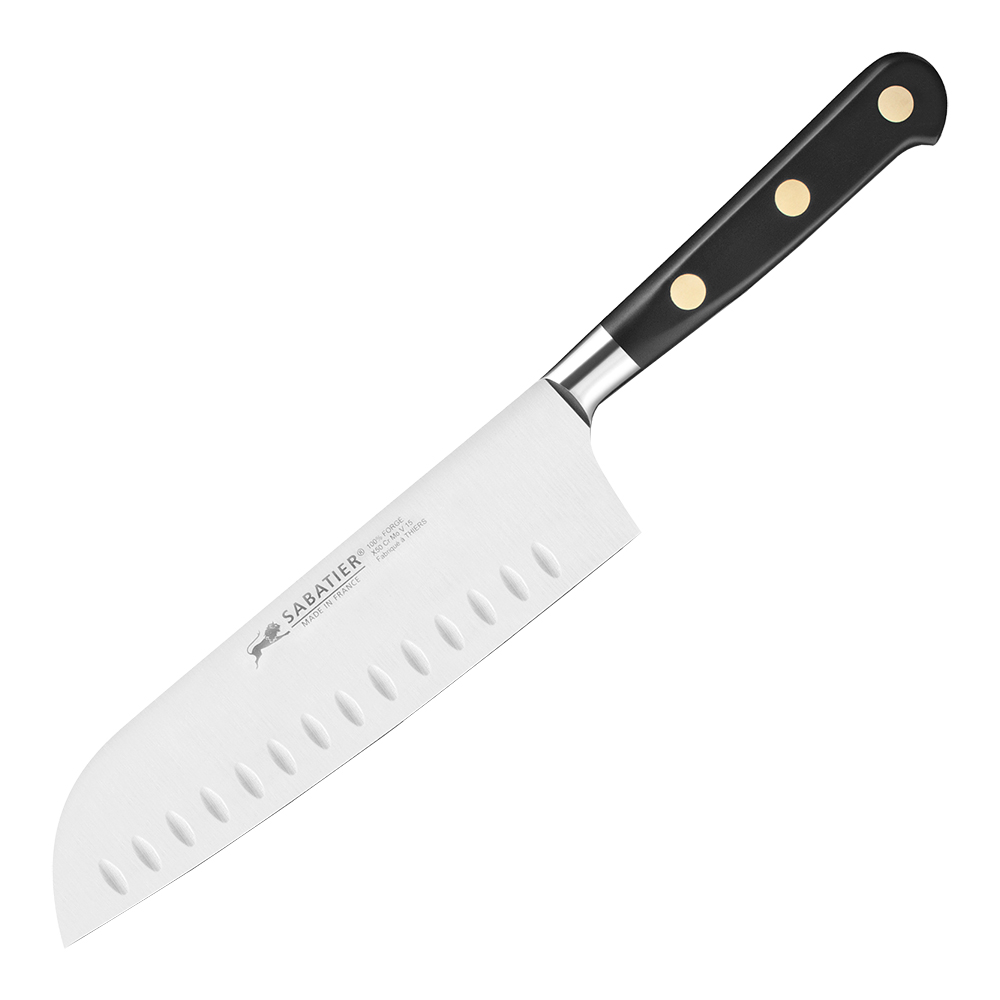 Sabatier – Ideal Santokukniv 18 cm Stål/svart