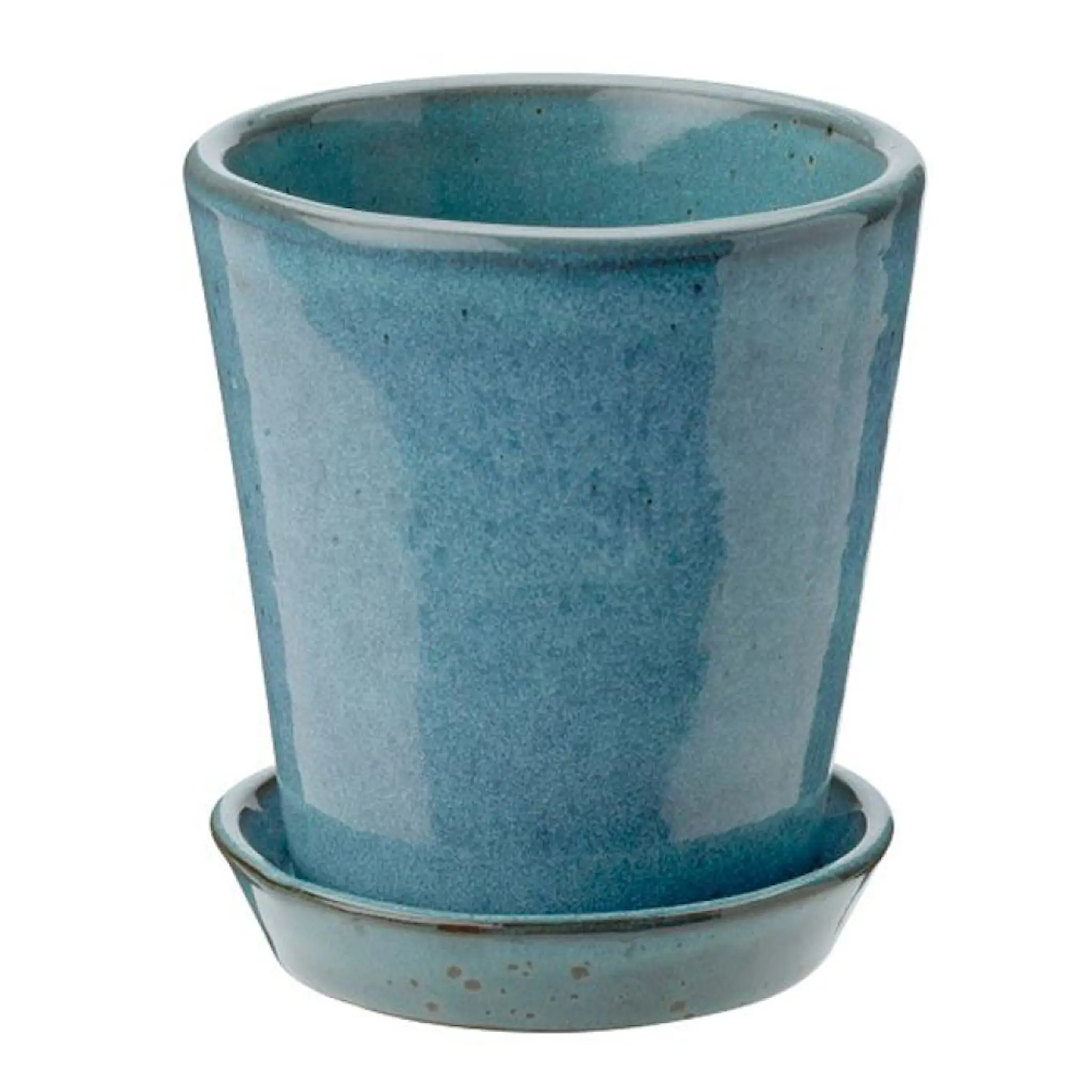 Knabstrup Keramik Knabstrup Yrttiruukku 10,5 cm Dusty Blue