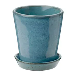 Knabstrup Keramik Knabstrup Yrttiruukku 10,5 cm Dusty Blue