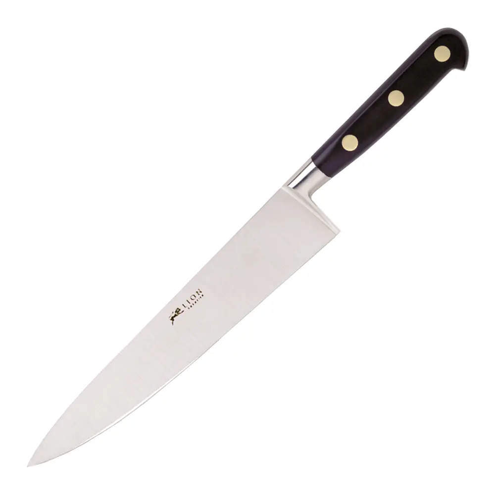 Ideal kokkekniv 15 cm stål/svart