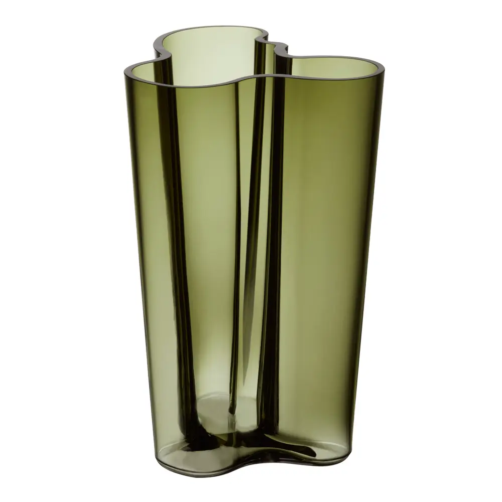 Alvar Aalto vase 25,1 cm mosegrønn