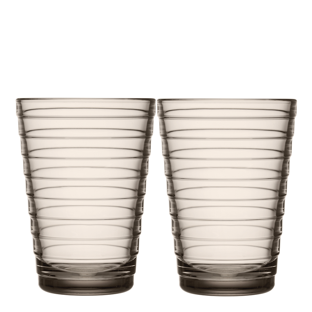 iittala – Aino Aalto Glas 33 cl 2-pack Linne