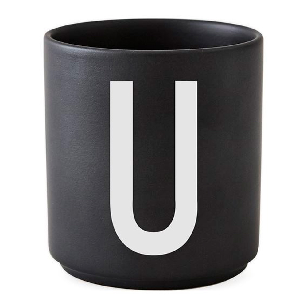 Design Letters – Mugg 25 cl U Svart