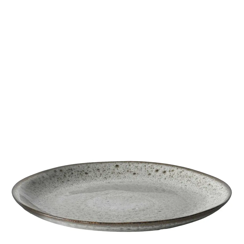Taranto tallerken 21,5 cm grå