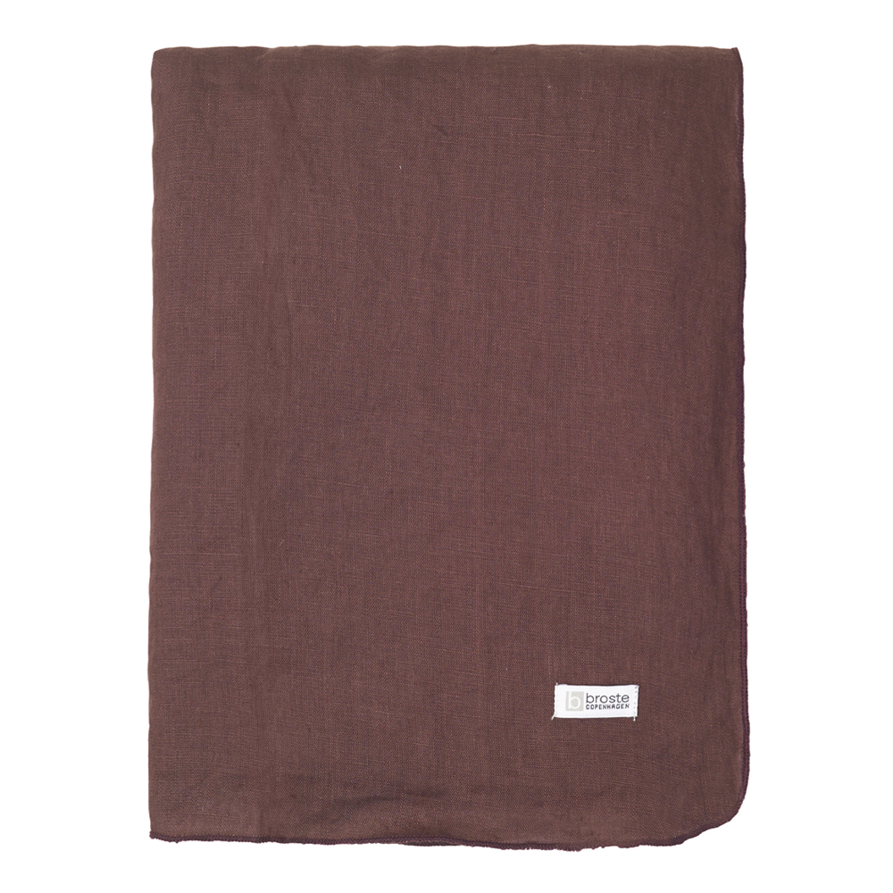 Broste Copenhagen – Gracie Bordsduk 160×200 cm Aubergine