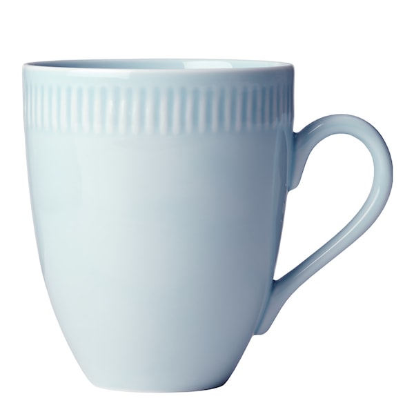 Relief mugg 30 cl light blue