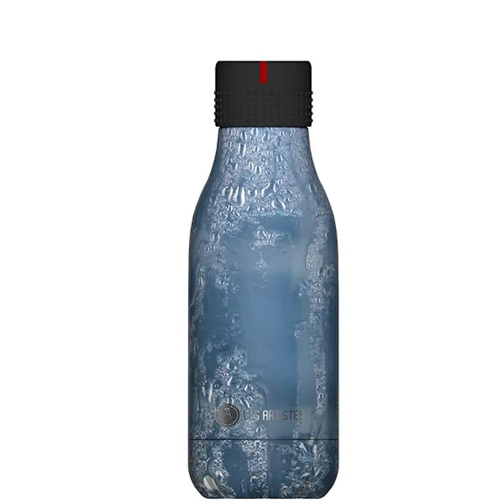 Bottle Up Design termoflaske 0,28L blå/grå