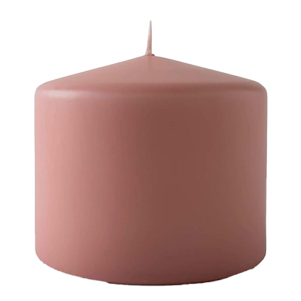 Blockljus 10x9 cm Ljus Rosa