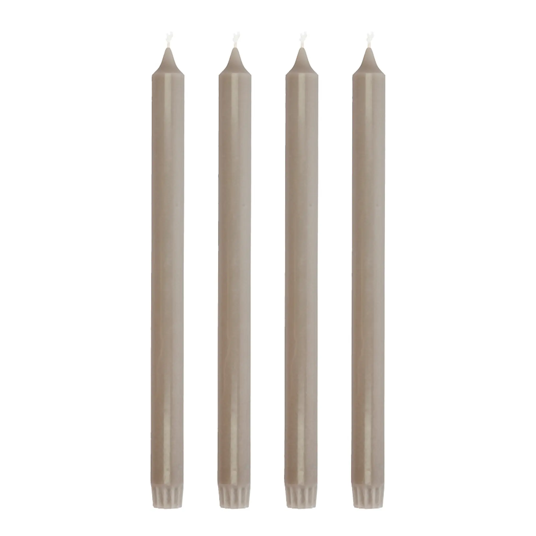 Villa Collection Aia Kronljus 4-pack 30 cm Taupe