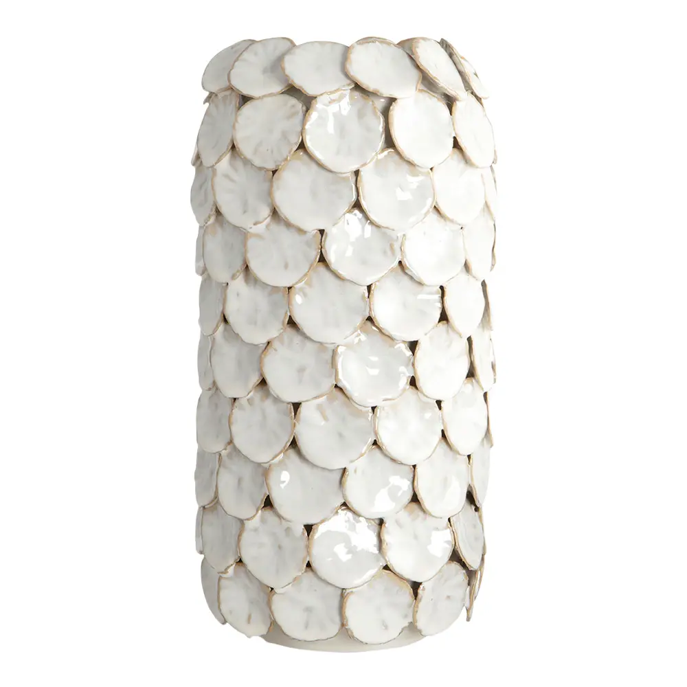 Dot vase 30 cm hvit