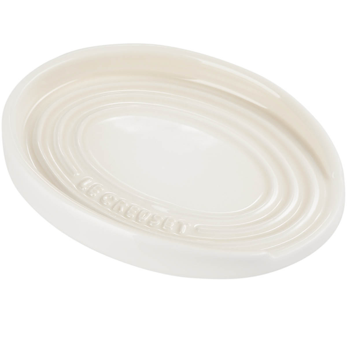 Le Creuset - Le Creuset Oval grytskedshållare 15 cm Meringue