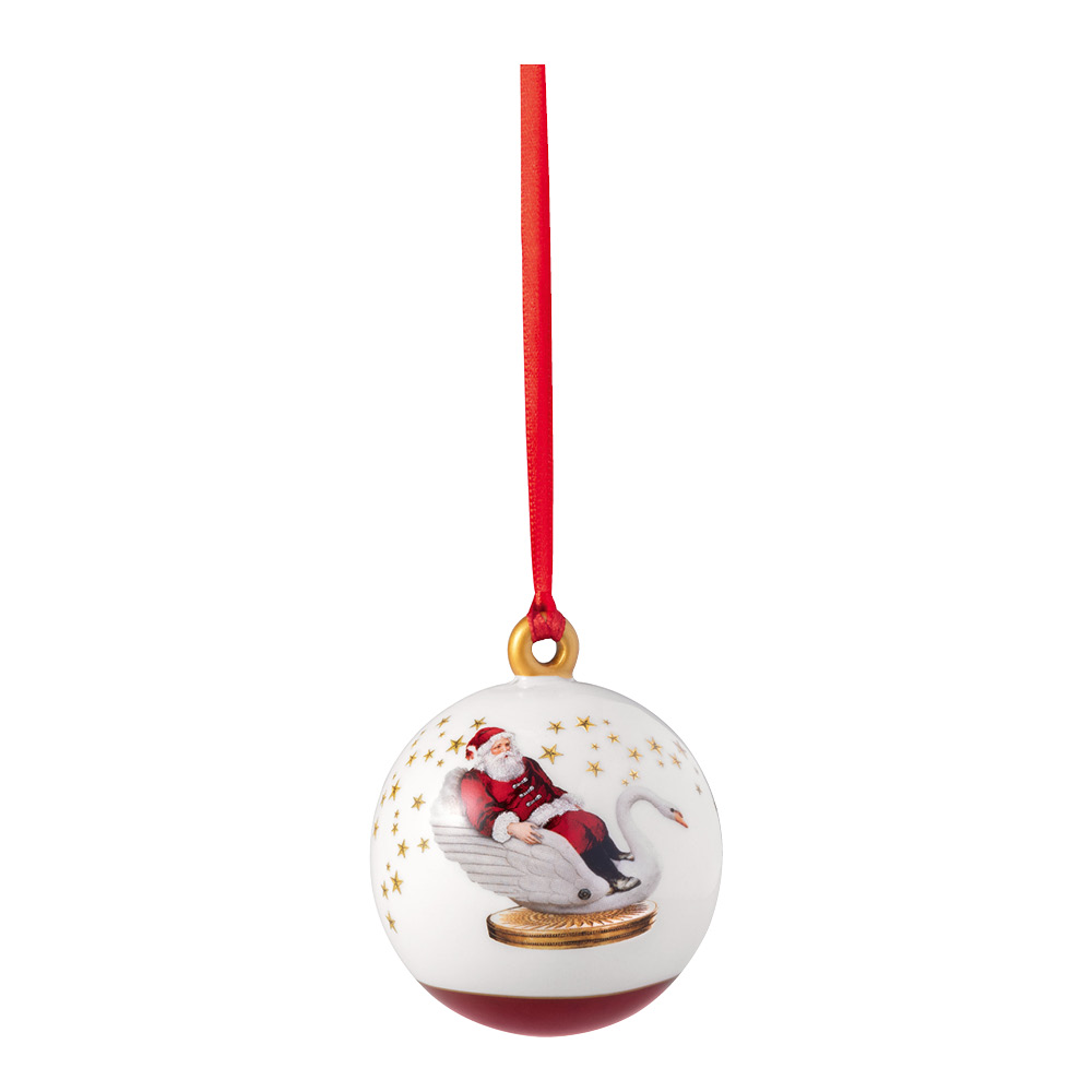 Läs mer om Villeroy & Boch - Annual Christmas Edition julkula 2024 6,5 cm vit