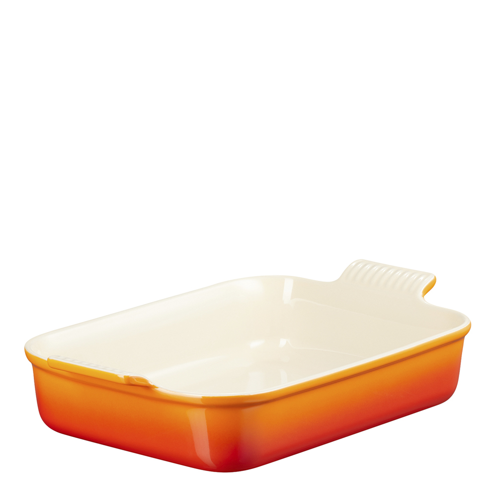 Le Creuset - Heritage Rektangulär Form 32 cm volcanic