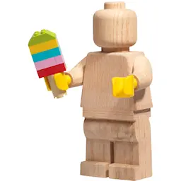 Lego Lego Wooden Figuuri 21 cm Tammi