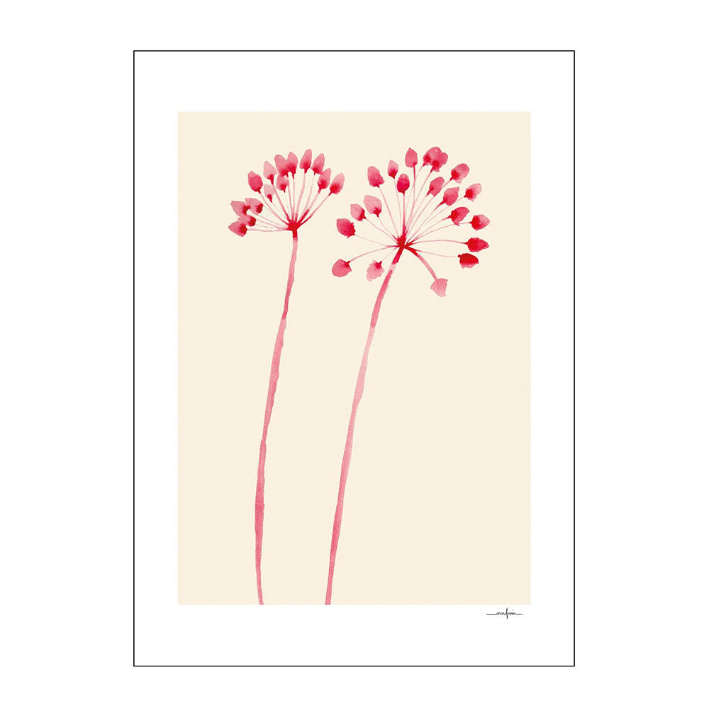 Läs mer om Poster & Frame - The Poster Club x Ana Frois poster 30x40 cm flowers 02