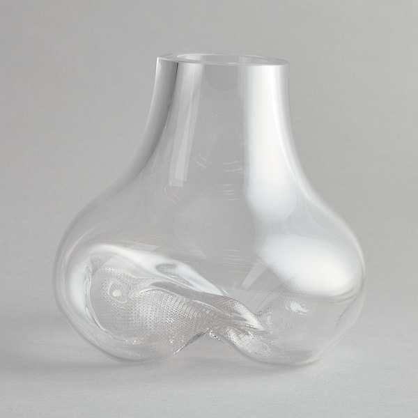 Tone Linghult Vas i Klarglas 18 cm