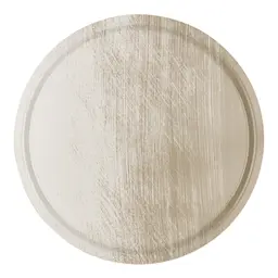 Marimekko Kuiskaus brett 46 cm natur/hvit