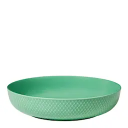 Lyngby Porcelæn Rhombe Color Serveringsskål 28 cm Grön