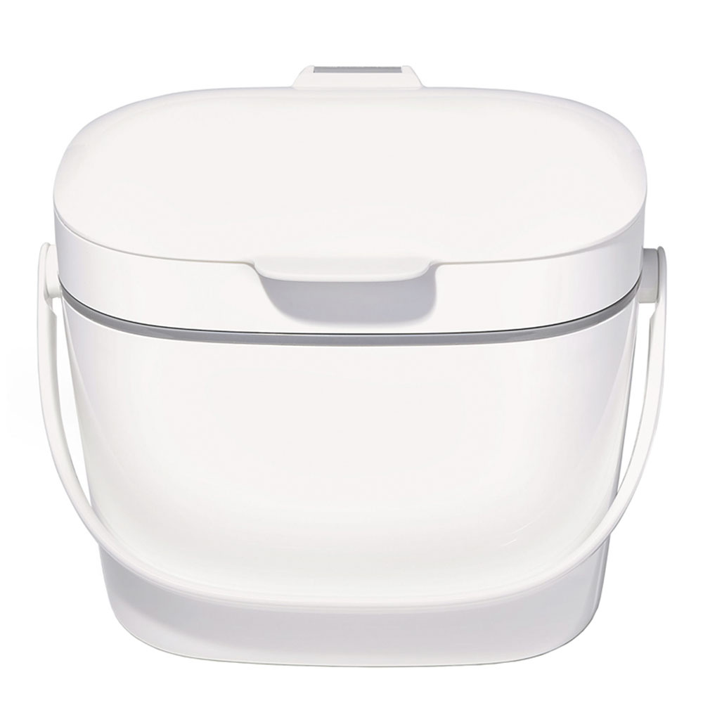 Produktfoto för OXO Easy-Clean kompostbehållare 6,6L vit